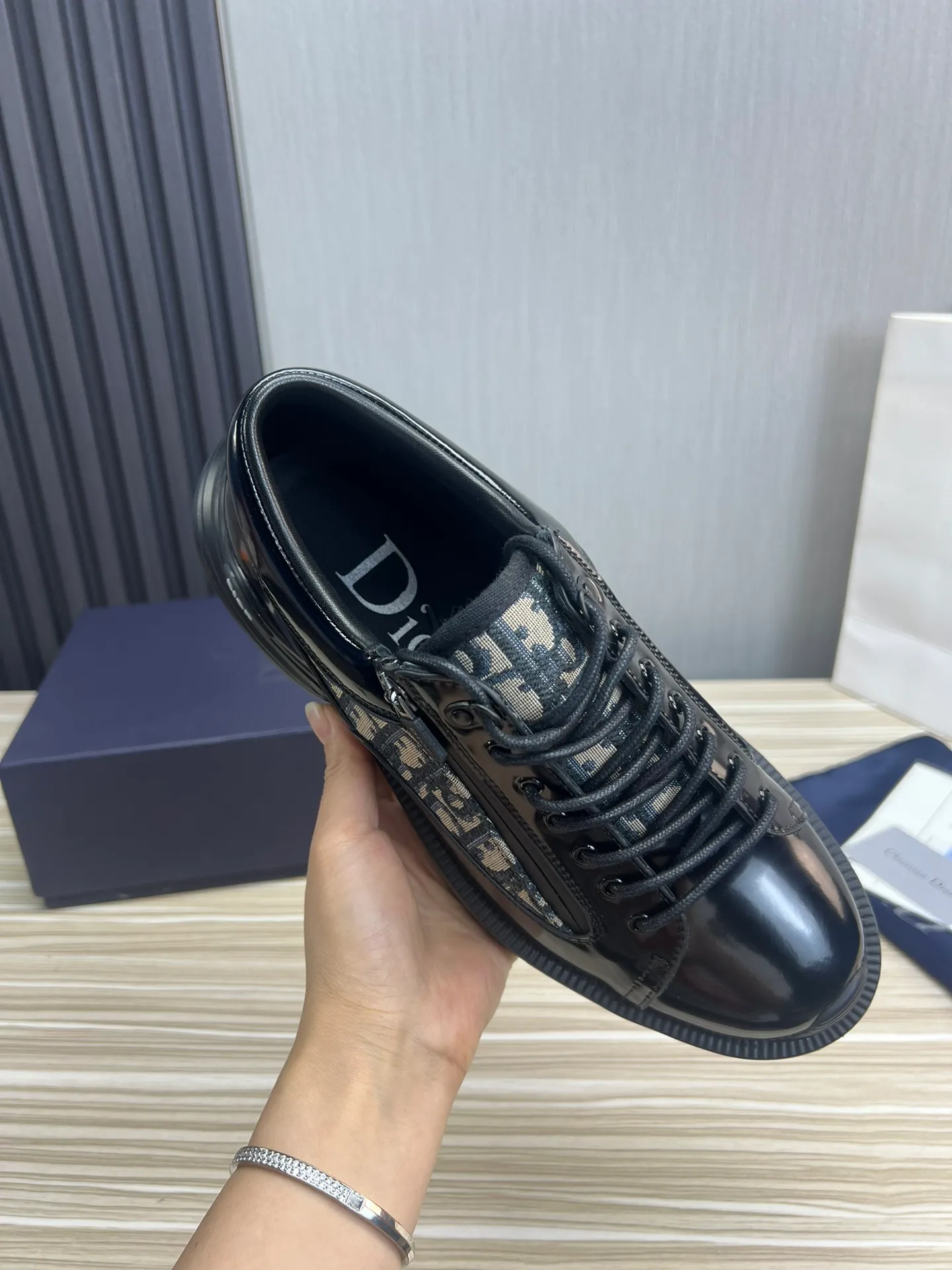 Men's men's shoes💰620💰 Dior men's business casual leather shoes👞all made of imported original brand leather, just to create a more comfortable wearing experience, upper: original cowhide stitching➕imported sheepskin lining, original non-slip and wear-resistant rubber outsole✔️36-45 (45 non-returnable)